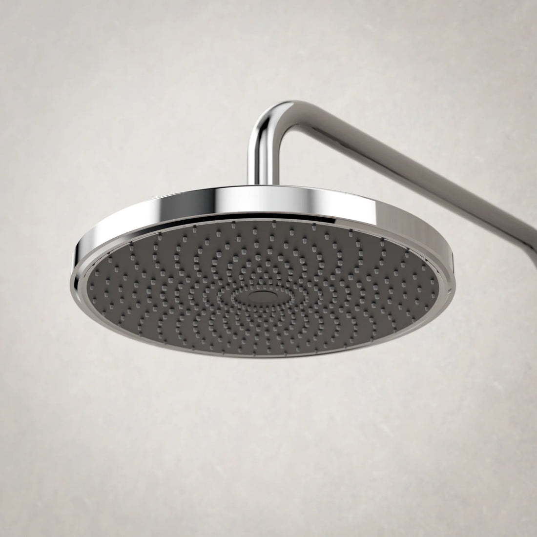 Regnbruser Luno - Krom med termostatarmatur - 22 cm - Forudbestil