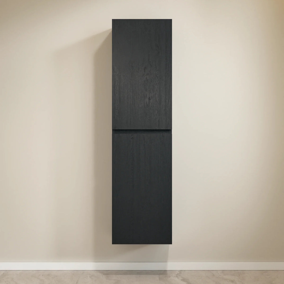 Badeværelsesmøbelsæt Imperial – 100 cm – Sort Eg – Sort Vask