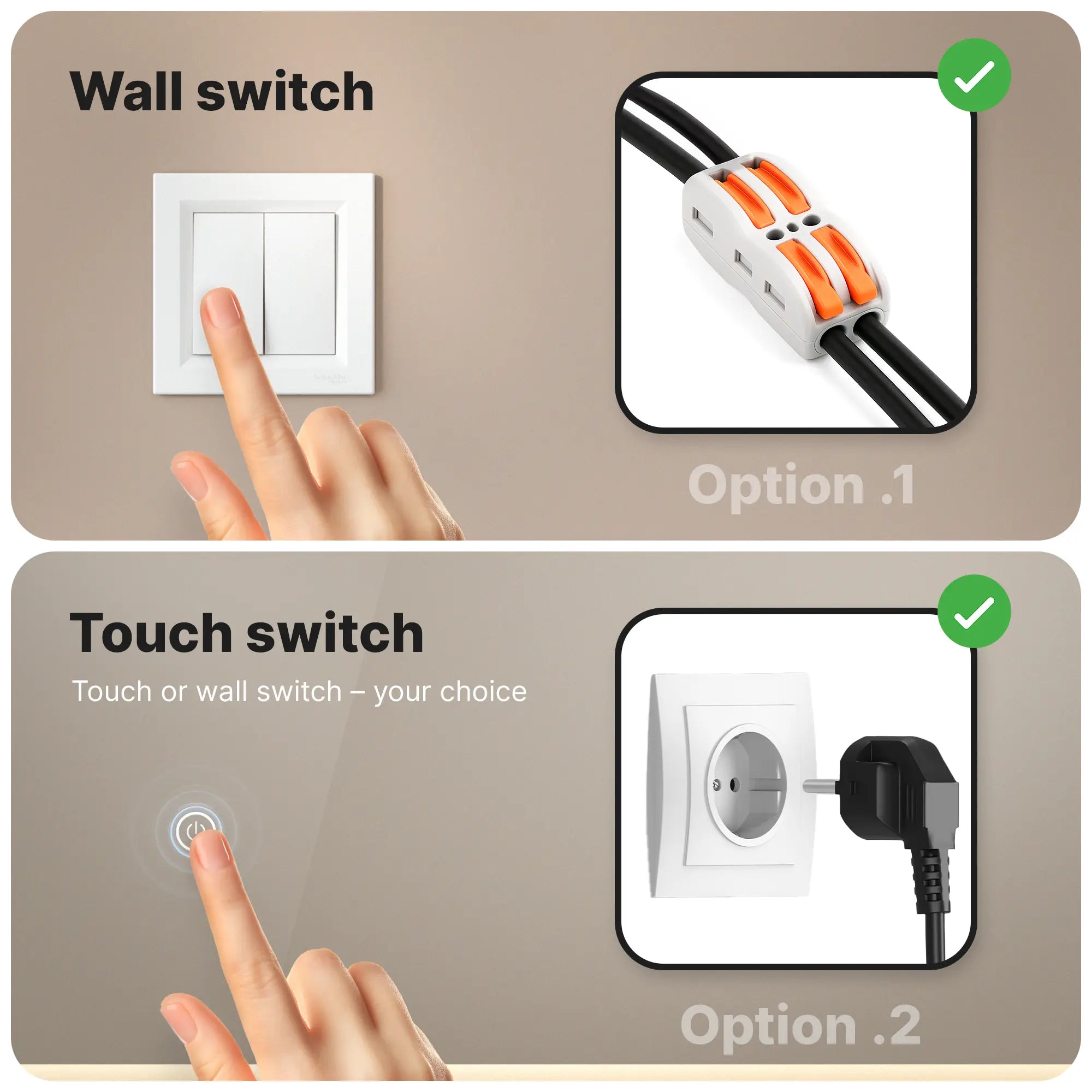 Badeværelsespejl - Rektangel - 160x80cm - Rammeløs