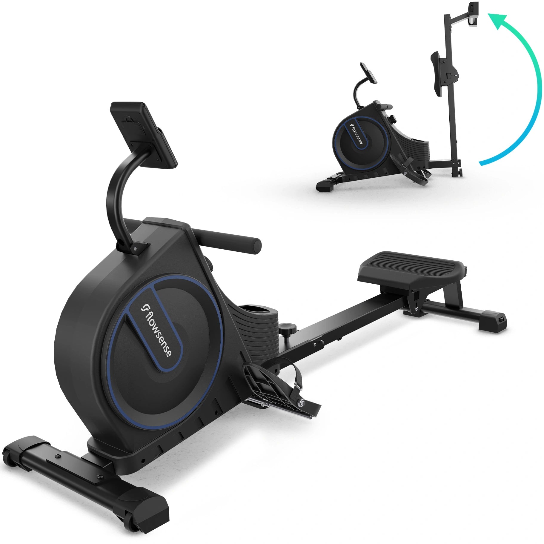 Romaskine – 16 modstandsniveauer – LCD-skærm