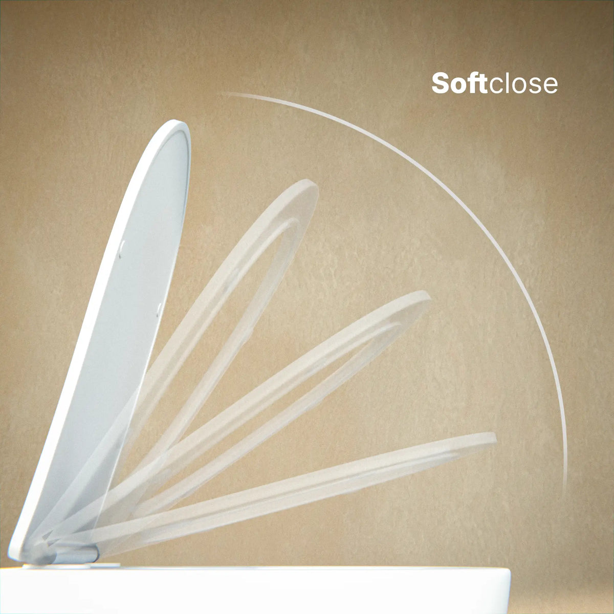 Væghængt toilet Varo - Rimless - Soft-close Sæde - Mat Hvid