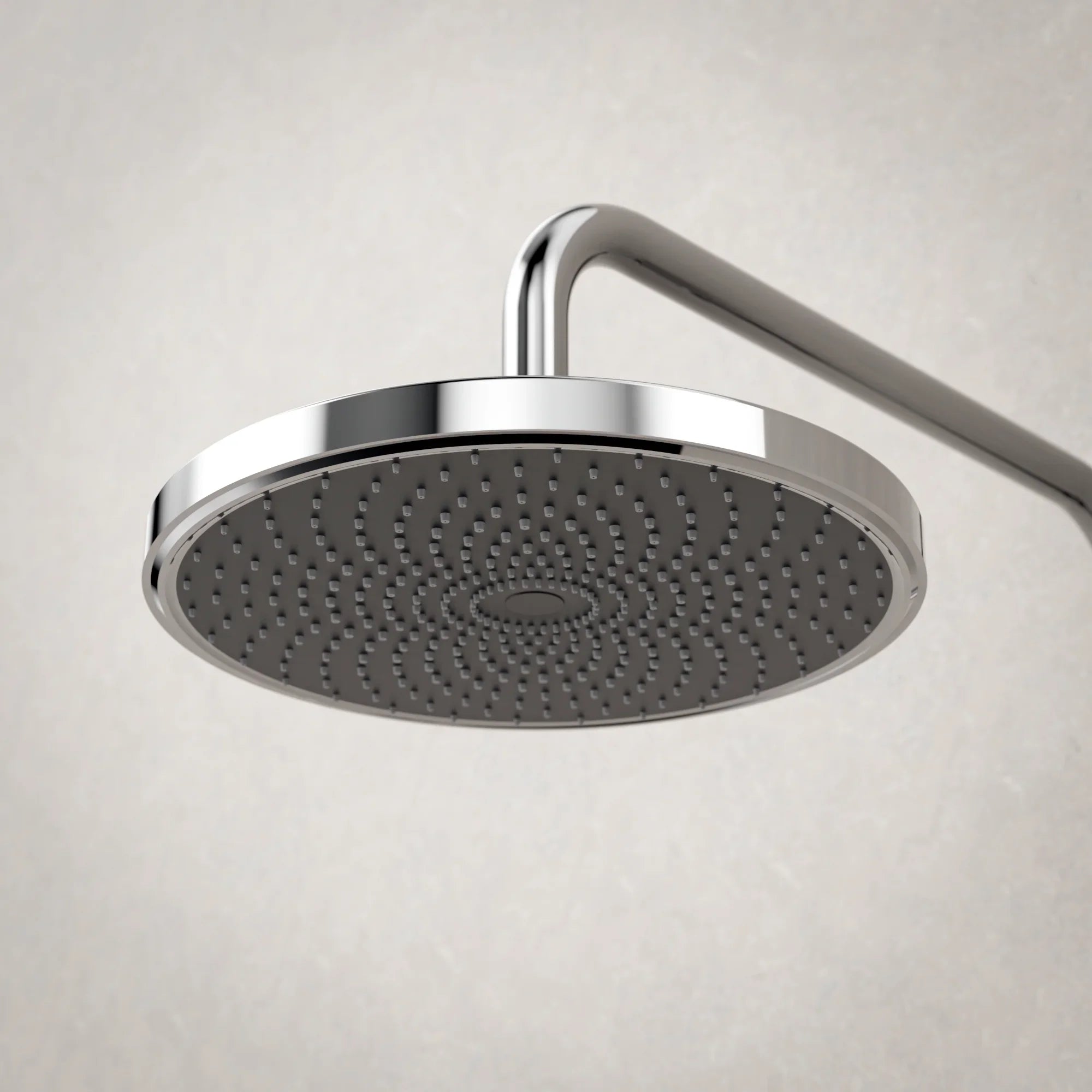 Regnbruser Luno - Krom med termostatarmatur - 22 cm - Forudbestil