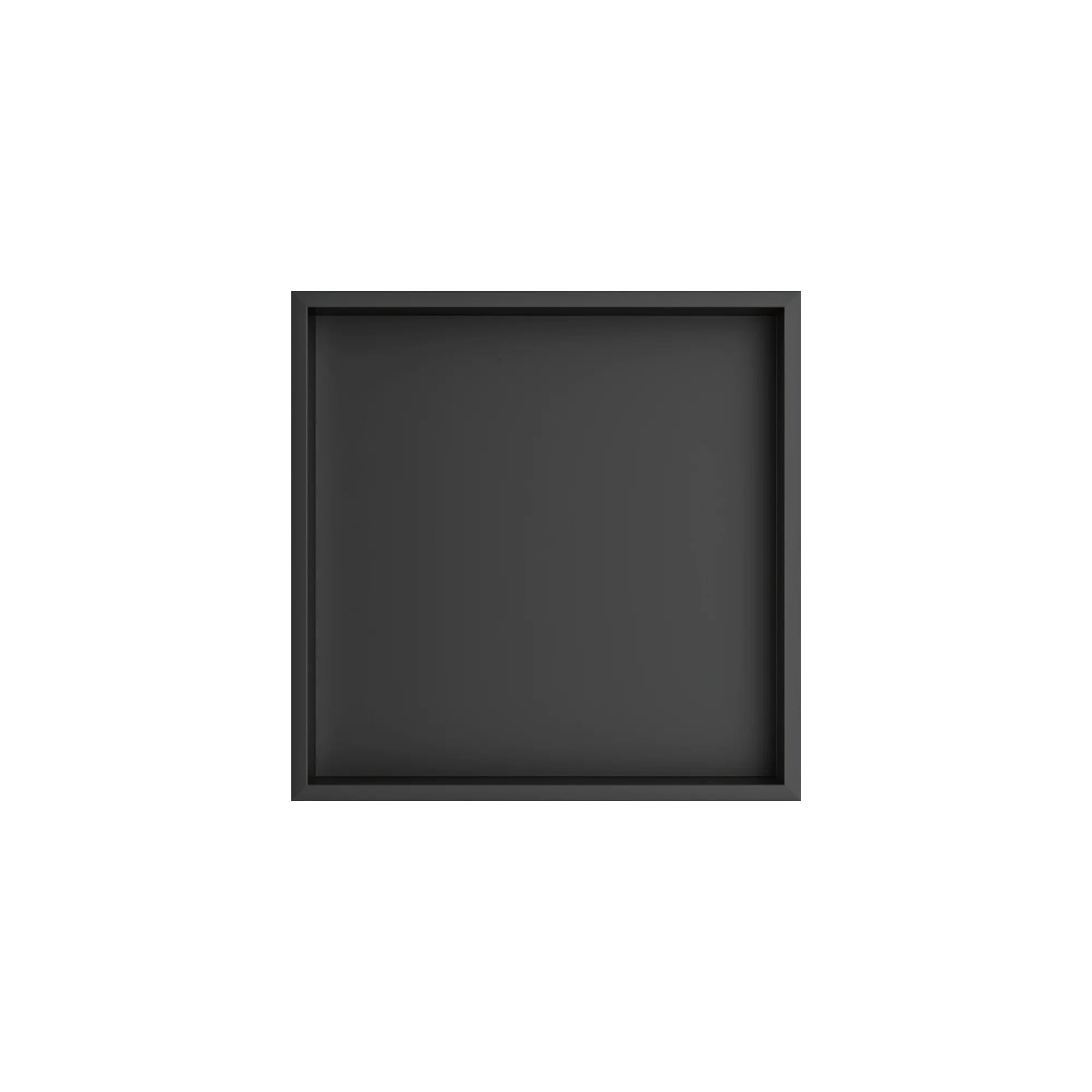 Badeværelsesniche - 30x30x7 - Sort