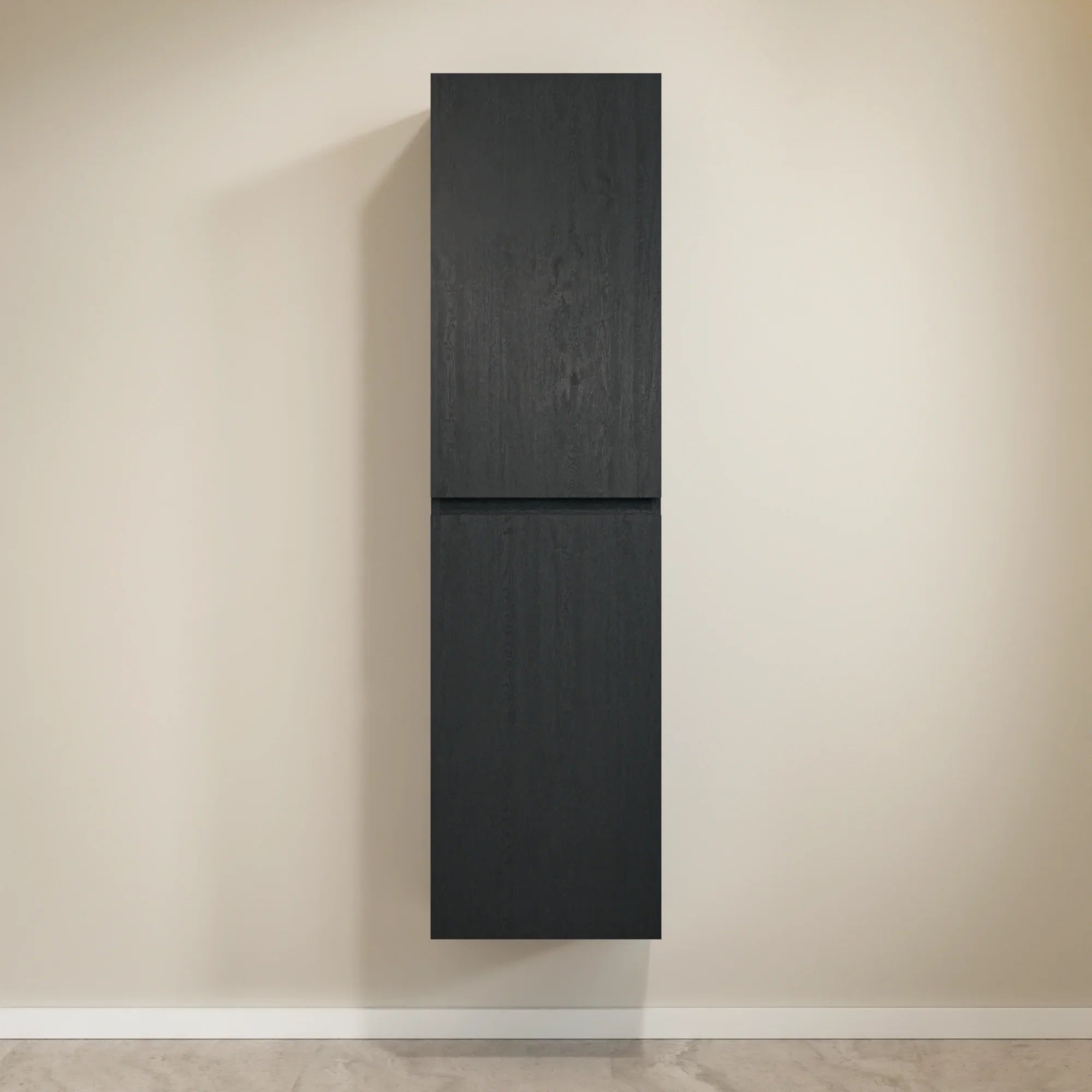 Badeværelsesmøbelsæt Imperial – 100 cm – Sort Eg – Sort Vask