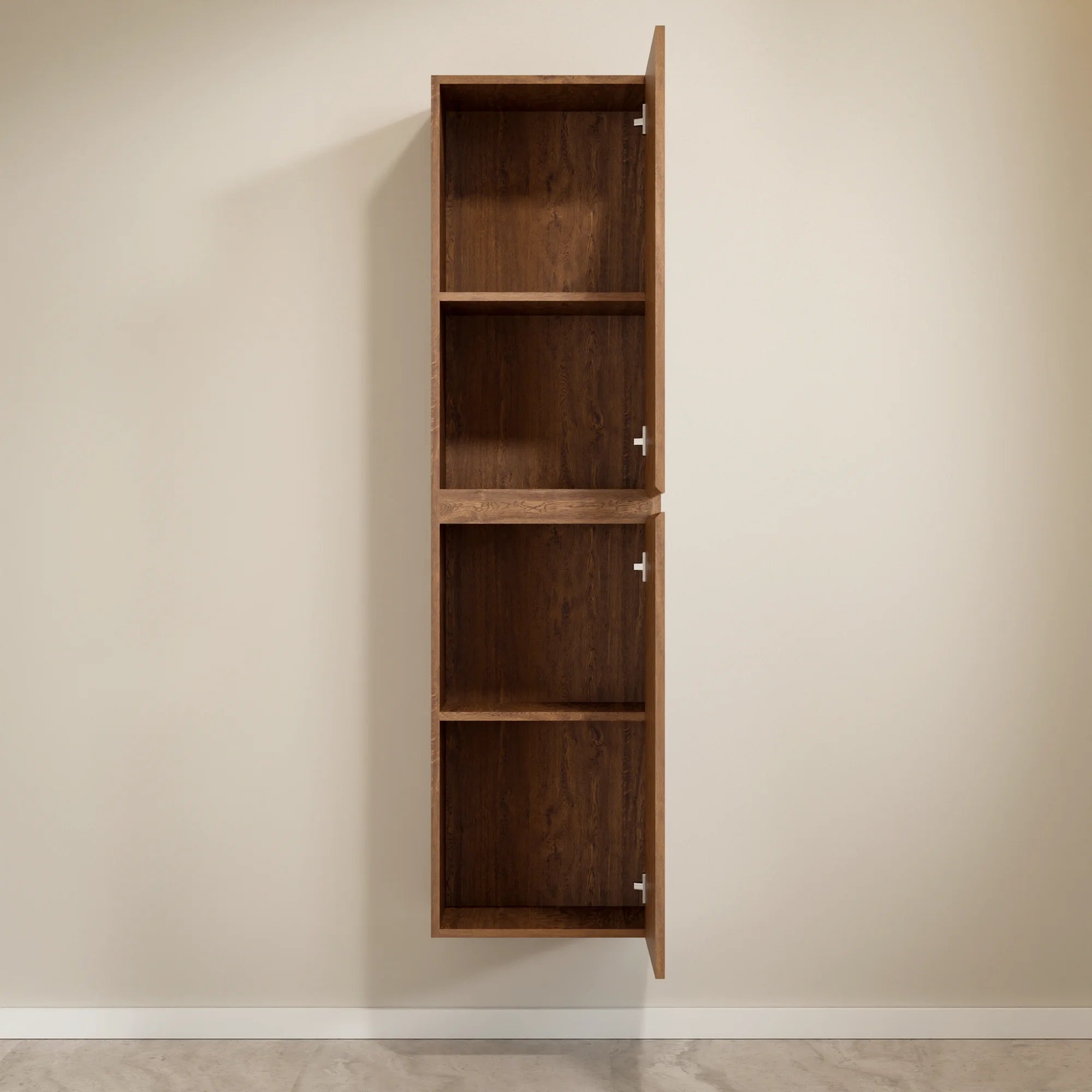 Højskab Ruvo - 150 cm - Varm eg - Forudbestil